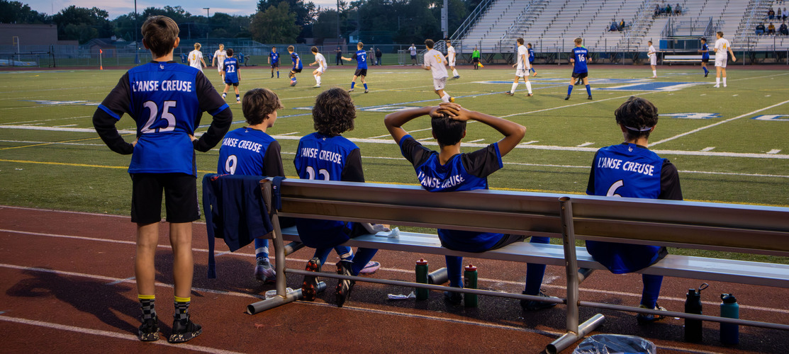 L'Anse Creuse High School Soccer Game