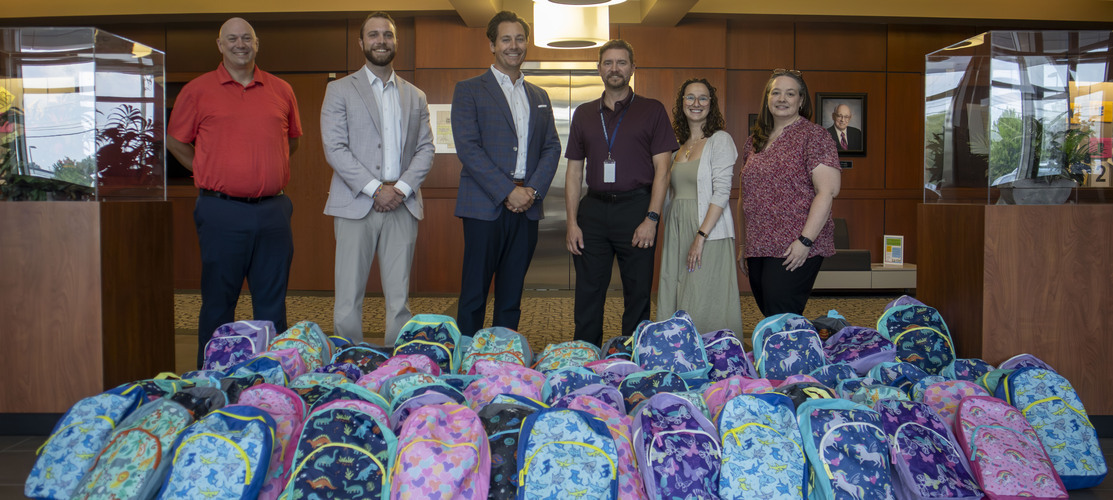 Equitable Advisors Backpack Donation 2025