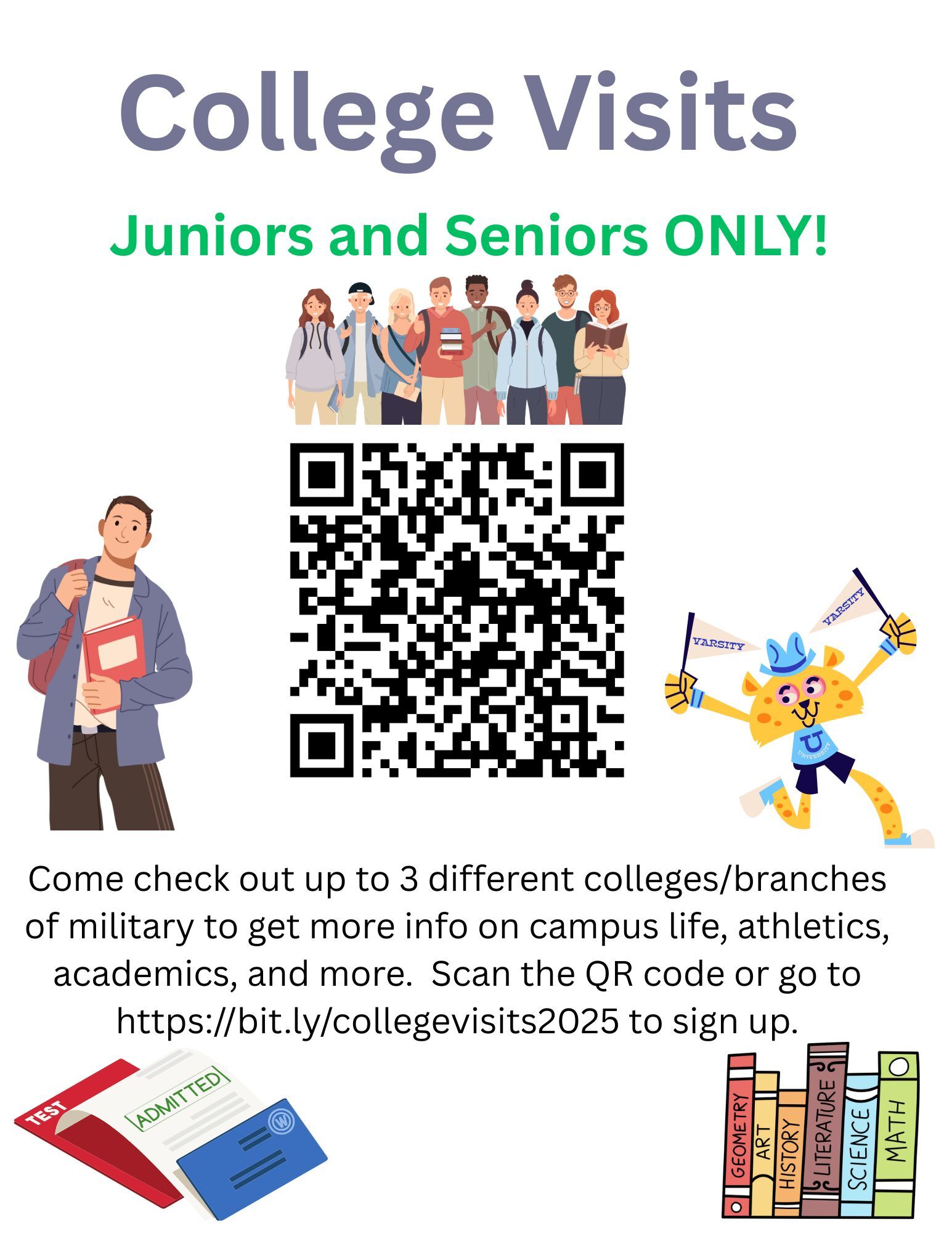 2025-2026 College Visits